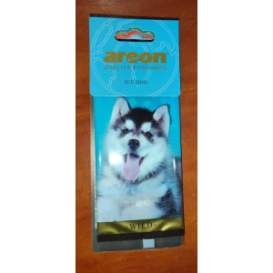 Изображение товара -  Ароматизатор Wild Картонна підвіска Хаскі (Ice Dog) (Areon)