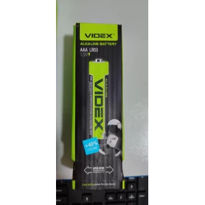 Изображение товара -  Батарейка Videx калюжна LR03 AAA 60 шт.