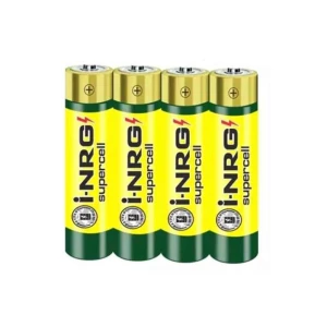 Изображение товара -  Батарейка I-NRG Supercel.,LR-03, 24AAA, блок 6 запайок по 4 шт.=24 шт.