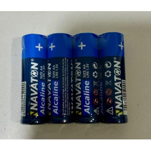 Изображение товара -  Батарейка NAVATON Alkaline 4AA-LR6-4S спайка 4 шт.