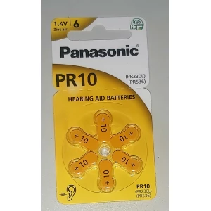 Изображение товара -  Батарейка PR10 230/6LB Panasonic ,1.4v Блістер-6шт.