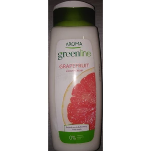 Изображение товара -  Крем-гель для душу Aroma Greenline Грейпфрут (400 мл)., витончений.-12шт.