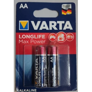 Изображение товара -  Батарейка Varta MAX pover LR6 AA  блістер.-2шт