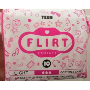 Изображение товара -  FantasyFLIRT прокл д/крит днів ultra - cotton&care, teen - 3 краплі, 240 мм/уп=10шт