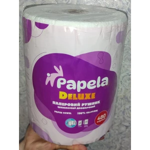 Зображення товара -  Паперовий Рушник “Papela DeLuxe “ 480 еко/відр