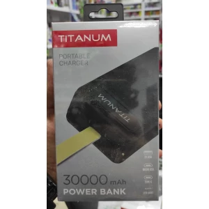 Изображение товара -  Повербанк TITANUM 914 Black 30000mah