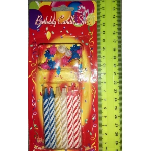 Изображение товара -  Свічки в торт  Birthday Candle Set, пач.-24 уп.
