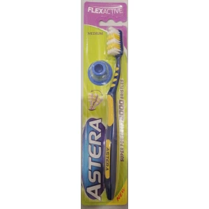 Изображение товара -  Зубна щітка Astera Flex Active Medium (середньої жорсткості)