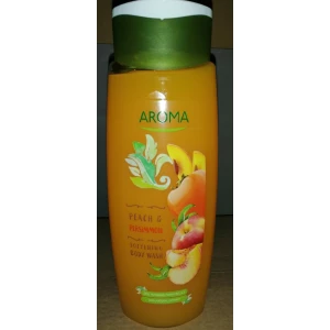 Изображение товара -  Гель для душу Aroma Peach&Persimmon — Персик та хурма 400 мл., щоящ.-12шт.