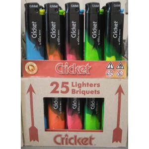 Изображение товара -  Запальничка Cricket Original Ф“южен, пач.-25шт. Якісна