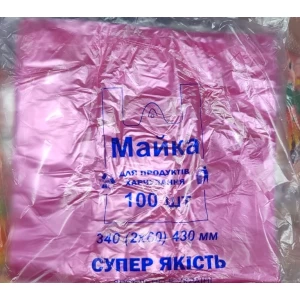 Изображение товара -  Майка для харч. продовж. 340(2*50)*430 “ЕП“ ящ.-50пач. (24*43)