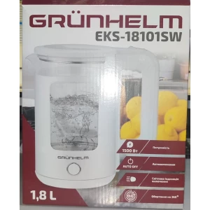 Изображение товара -  Електрочайник GRUNHELM -EKS-18101SW 1500Вт 1,8л (білий)