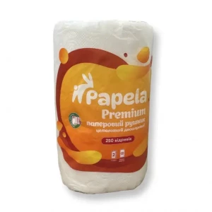 Изображение товара -  Паперовий рушник “Papela Premium“ 250 еко/відр