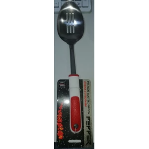 Изображение товара -  Ложка Кухарська з отворами “Pepper“ червона, нержав. PR-5506