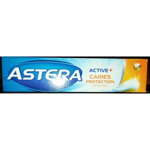 Изображение товара -  Зубна паста Astera  Active + Caries Protection (Захист від карієсу) 110 мл.