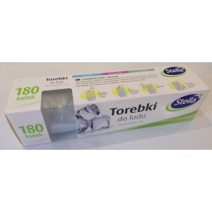 Изображение товара -  Пакети для льоду XXL, 180 кульок  “Stella“ (ST1- W-0746)
