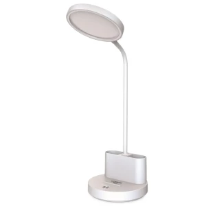 Изображение товара -  Лампа настільна LEBRON L-TL-L-40, 5W, 4100K, Li-ion 1200mAh, біла, USB