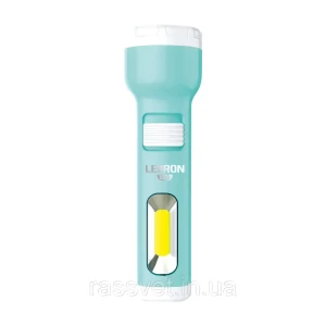 Изображение товара -  Ліхтарик Led  ручний акумуляторний Lebron L-HL-31 ABS зелений USB 1200mAh