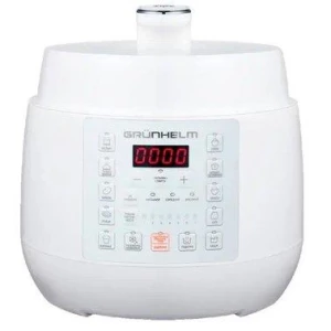 Изображение товара -  Мультиварка-скороварка — MPC-19W GRUNHELM (белію), 5 л, 900 Вт