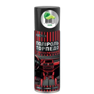 Изображение товара -  Поліроль для “торпедо“ лайм в аер. упак. 200 мл. Rector