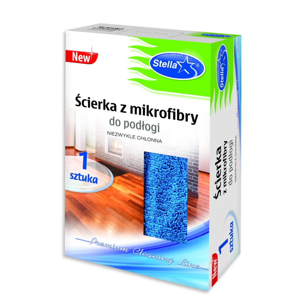 Серветка з мікрофібри для миття підлоги VIP “Stela“