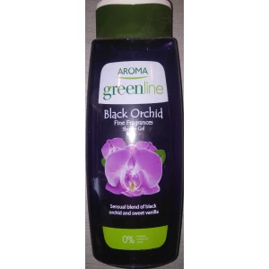 Изображение товара -  Гель для душу Greenline  Black Orchid  Чорна орхідея 400мл..,ящ.-12шт.