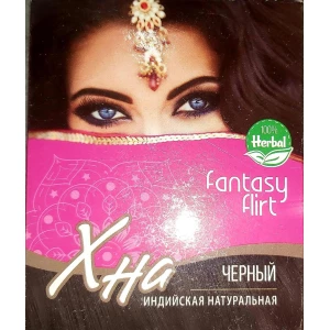 Изображение товара -  Хна для волосся fantasy FLIRT Black - чорний, уп =6 шт.