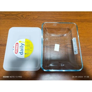 Изображение товара -  Форма с/к PYREX DAILY форма з криш.скл.прям22*17см.(1.3л)