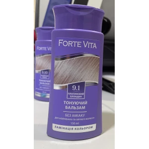 Изображение товара -  Бальзам тонуючий Forte Vita 9,1 Платиновий блондин 150мл.