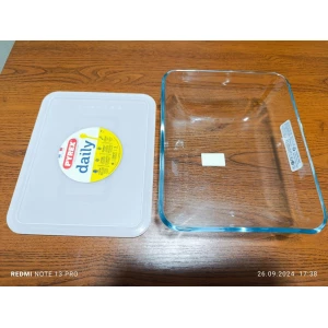 Изображение товара -  Форма с/к PYREX DAILY форма з криш.скл.прям25*20см.(2.25л)