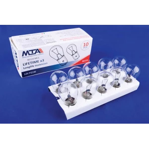 Изображение товара -  12V P21W BA15S 1 contact картон (10 шт.)  (MTA) (паков — 10 шт.)