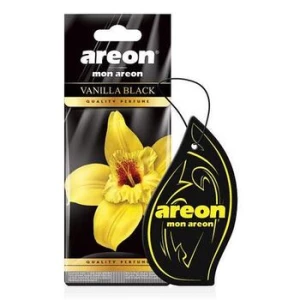 Изображение товара -  Ароматизатор Mon Картонна підвіска ЧОРНИЙ Ваніль  (Blask Vanilla) (Areon)
