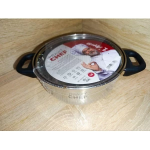 Изображение товара -  Каструля BRAVO CHEF L“Appetit 18 см 1,8 л. p бакелітовими ручками