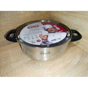 Изображение товара -  Каструля BRAVO CHEF L“Appetit 22 см 3.8 л. p бакелітовими ручками