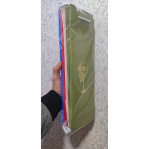 Изображение товара -  Подарунковий пакет пап. No11 12*39*9, пач.-10 шт. Пляшка