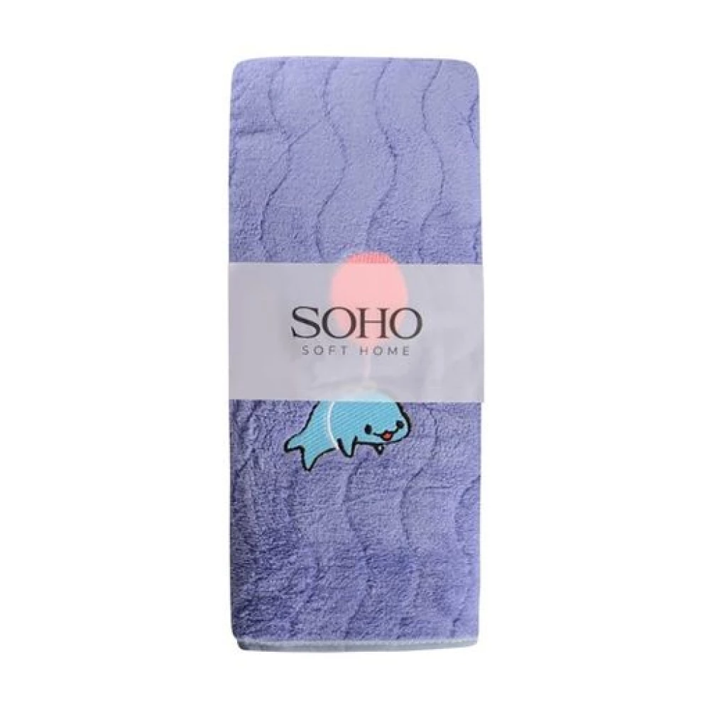 Рушник 70*140см. SOHO Мікрофібра Doilphin Purple