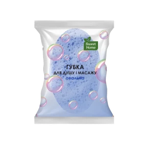 Изображение товара -  Губка для душу “Овальна“. “Sweet Home“