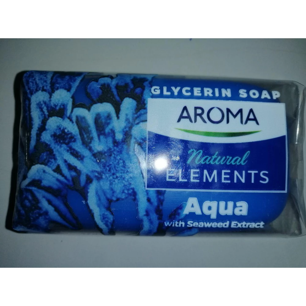 Мило “Aroma Natural Elements Aqua“ Аква (з екстрактом морських водорослей) 100гр.