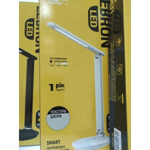 Изображение товара -  LED лампа настільна  LEBRON L-TL-L, 9W.3000K,4100К,6500К біла шкіра 220в 12в