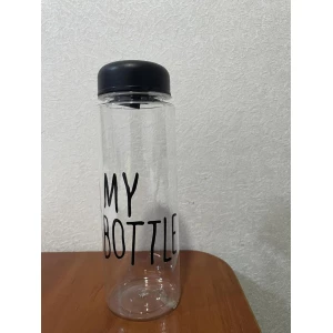 Изображение товара -  Пляшка для води “My Bottle“ 500 мл прозора, кольорова крихітка