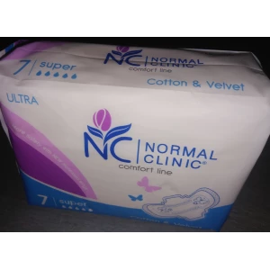 Изображение товара -  NormalClinic  щоденні гіг. прокладки - ultra Comfort - cotton&slim - в інд. пакуванні, 180 мм/уп=20
