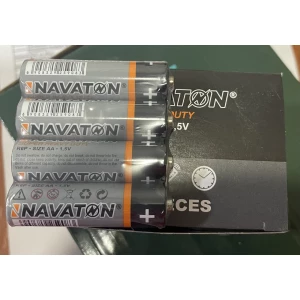 Изображение товара -  Батарейка NAVATON Super Heavy Duty 4AA-R06P-4S спайка 4 шт.уп,24 шт.