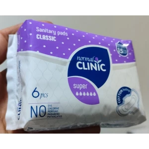 Изображение товара -  NormalClinic прокл д/крит днів - Classic - cotton&velvet - 5 (6) крапель, 280 мм/уп=6